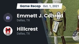 Recap: Emmett J. Conrad  vs. Hillcrest  2021