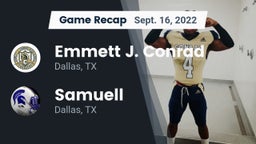 Recap: Emmett J. Conrad  vs. Samuell  2022