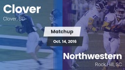 Matchup: Clover vs. Northwestern  2016