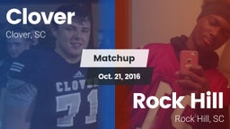 Matchup: Clover vs. Rock Hill  2016