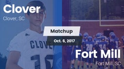 Matchup: Clover vs. Fort Mill  2017