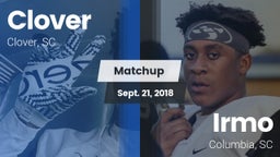 Matchup: Clover vs. Irmo  2018