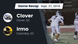 Recap: Clover  vs. Irmo  2018