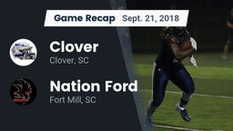 Recap: Clover  vs. Nation Ford  2018