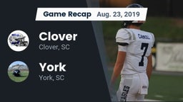 Recap: Clover  vs. York  2019