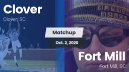 Matchup: Clover vs. Fort Mill  2020