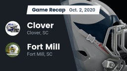 Recap: Clover  vs. Fort Mill  2020