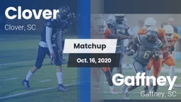 Matchup: Clover vs. Gaffney  2020