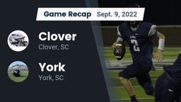 Recap: Clover  vs. York  2022