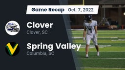 Recap: Clover  vs. Spring Valley  2022