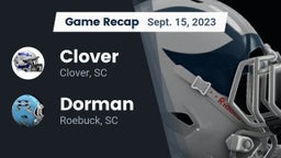 Recap: Clover  vs. Dorman  2023