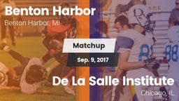 Matchup: Benton Harbor vs. De La Salle Institute 2017