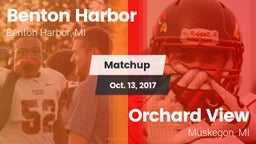 Matchup: Benton Harbor vs. Orchard View  2017