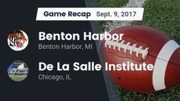 Recap: Benton Harbor  vs. De La Salle Institute 2017