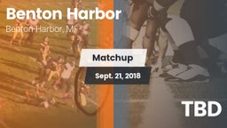 Matchup: Benton Harbor vs. TBD 2018