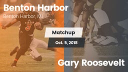 Matchup: Benton Harbor vs. Gary Roosevelt  2018