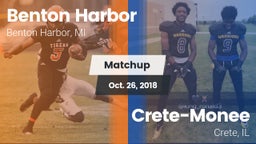 Matchup: Benton Harbor vs. Crete-Monee  2018