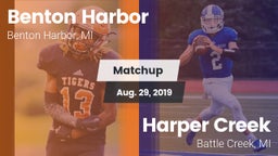 Matchup: Benton Harbor vs. Harper Creek  2019