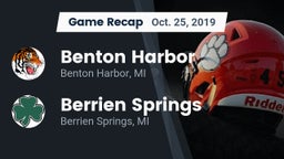 Recap: Benton Harbor  vs. Berrien Springs  2019
