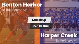 Matchup: Benton Harbor vs. Harper Creek  2020