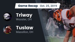 Recap: Triway  vs. Tuslaw  2019