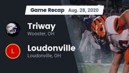 Recap: Triway  vs. Loudonville  2020