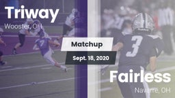 Matchup: Triway vs. Fairless  2020