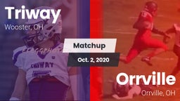 Matchup: Triway vs. Orrville  2020