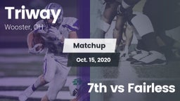 Matchup: Triway vs. 7th vs Fairless 2020