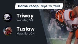 Recap: Triway  vs. Tuslaw  2020