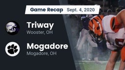 Recap: Triway  vs. Mogadore  2020