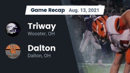 Recap: Triway  vs. Dalton  2021