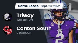Recap: Triway  vs. Canton South  2022