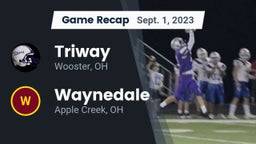 Recap: Triway  vs. Waynedale  2023
