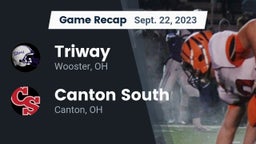 Recap: Triway  vs. Canton South  2023