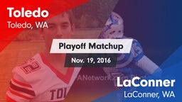 Matchup: Toledo vs. LaConner  2016
