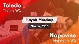 Matchup: Toledo vs. Napavine  2016