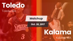 Matchup: Toledo vs. Kalama  2017