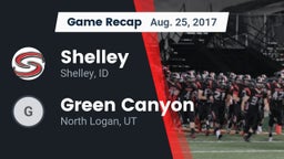 Recap: Shelley  vs. Green Canyon  2017