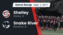 Recap: Shelley  vs. Snake River  2017