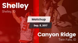 Matchup: Shelley vs. Canyon Ridge  2017