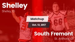 Matchup: Shelley vs. South Fremont  2017