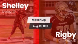 Matchup: Shelley vs. Rigby  2018