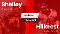 Matchup: Shelley vs. Hillcrest  2018