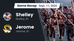 Recap: Shelley  vs. Jerome  2020