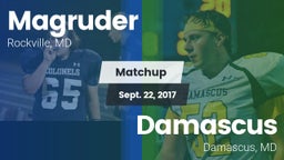 Matchup: Magruder vs. Damascus  2017