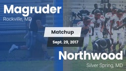 Matchup: Magruder vs. Northwood  2017