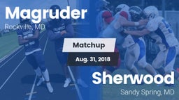 Matchup: Magruder vs. Sherwood  2018