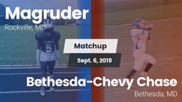 Matchup: Magruder vs. Bethesda-Chevy Chase  2019
