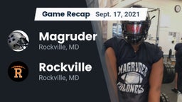 Recap: Magruder  vs. Rockville  2021